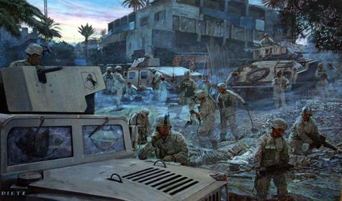 James Dietz Hand Signed and Numbered Limited Edition Print:"A Good Night's Work"