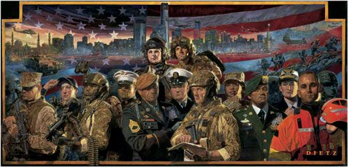 James Dietz Hand-signed and Numbered Limited Edition Print:"Mission Complete - Mission Ready"