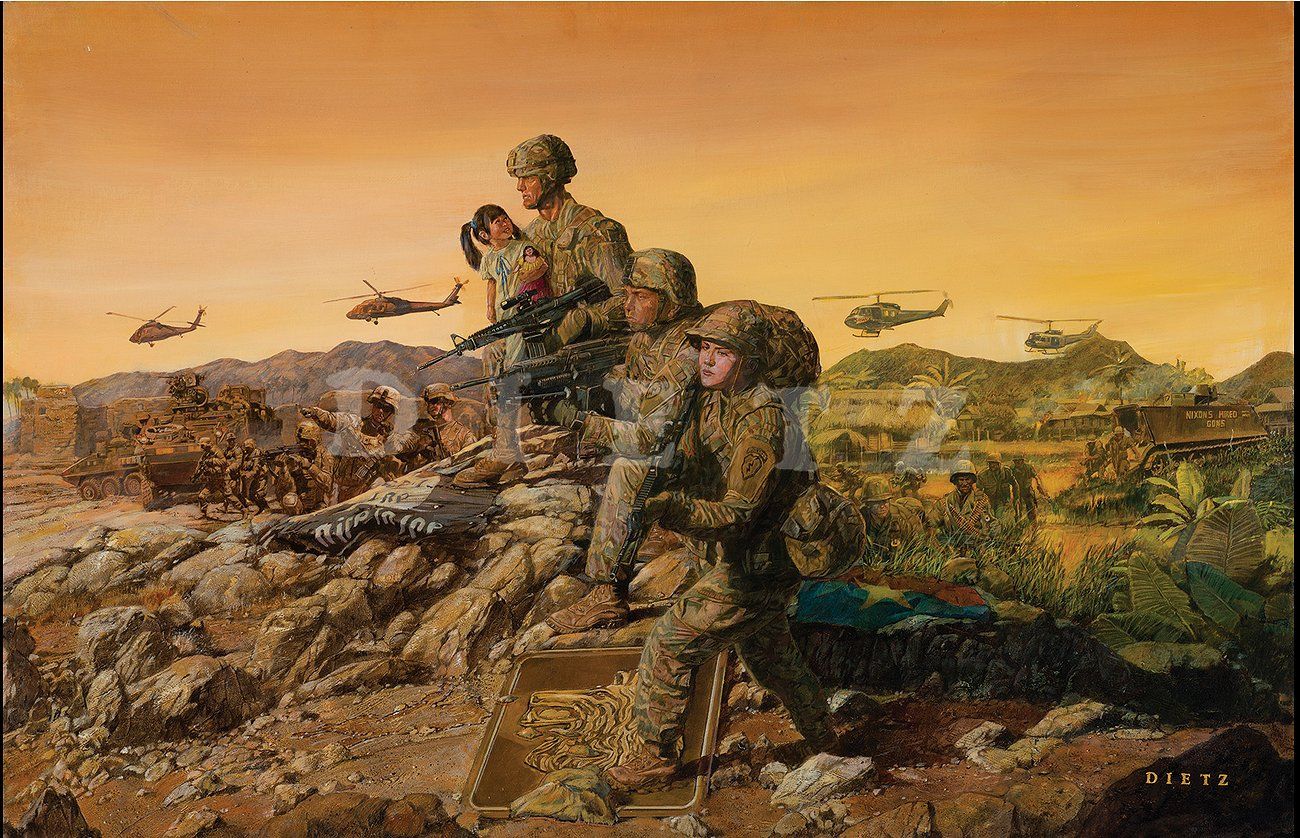James Dietz Hand Signed and Numbered Limited Edition Print: "Wolfhound Legacy"