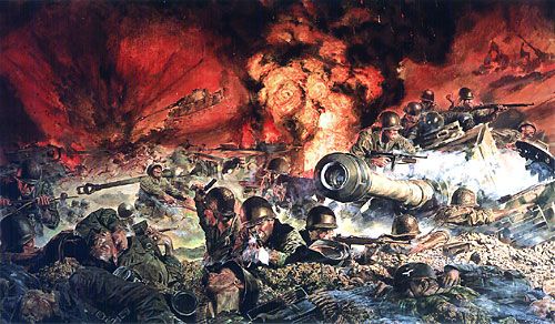 James Dietz Handsigned and Numbered Limited Edition Artist Proof Print:"Though I Be The Lone Survivor"