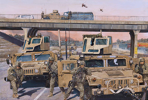 James Dietz Handsigned and Numbered Limited Edition Print:"Highway To Freedom"
