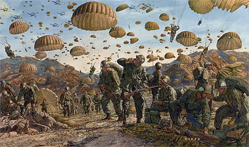 James Dietz Handsigned and Numbered Limited Edition Print: "Let Valor Not Fail"