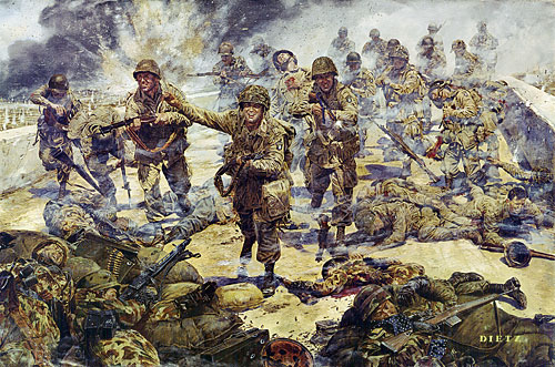 James Dietz Handsigned and Numbered Limited Edition Print:"Strike Attack"