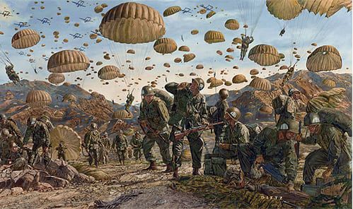 JAMES DIETZ  Secondary Market Art: "LET VALOR NOT FAIL"
