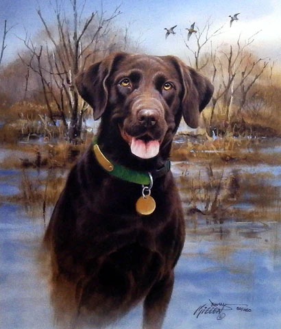 James Killen Print-Signed and Numbered:"My Companion"