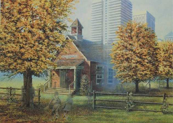 James Lumbers Limited Edition Print: "Days Gone By"