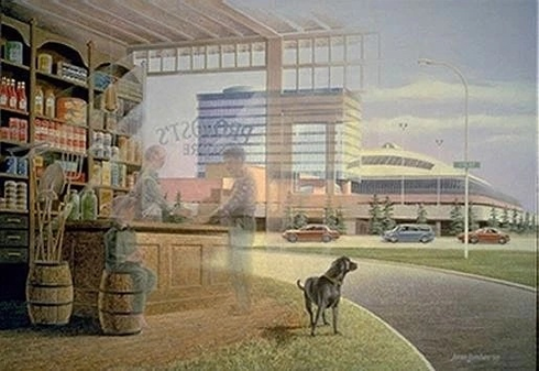 James Lumbers Limited Edition Print: "Shopping" James Lumbers Limited Edition Print: "Shopping"