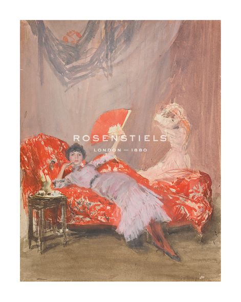 James McNeill Whistler Hand Numbered Limited Edition Print on Paper :"Millie Finch"