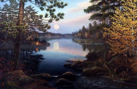 James Meger Print-Signed and Numbered:"Northern Twilight"