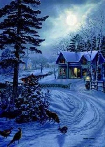 James Meger Signed and Numbered Limited Edition Lithograph: "Heavenly Peace"