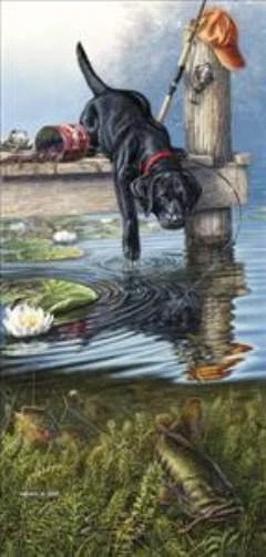 James Meger Signed and Numbered Limited Edition  Lithograph: "Ripples"