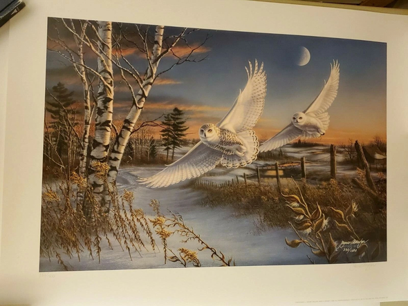 James Meger Signed Limited Edition Offset Lithograph: "Cresendo"