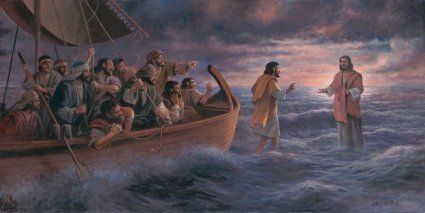 James Seward Handsigned and Numbered Limited Edition Giclee:"Be Not Afraid"