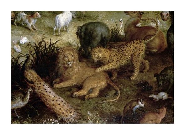 Jan Bruegel Fine Art Open Edition Gicl&eacute;e:"The Land of Paradise (Detail)"