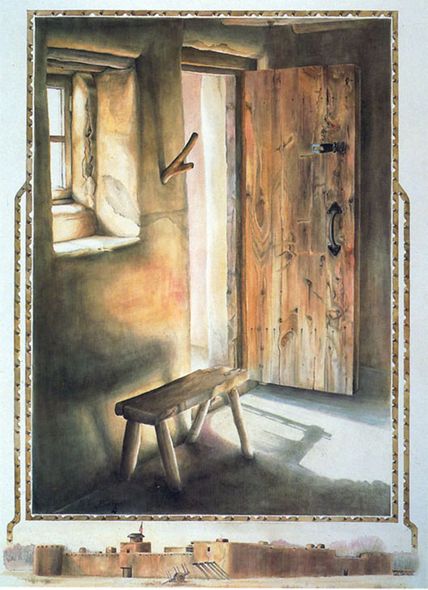 Jan Swizer Handsigned and Numbered Limited Edition: "Shadows of the Past"