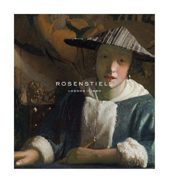 Jan Vermeer Hand Numbered Limited Edition Print on Paper :"Girl with a Flute"