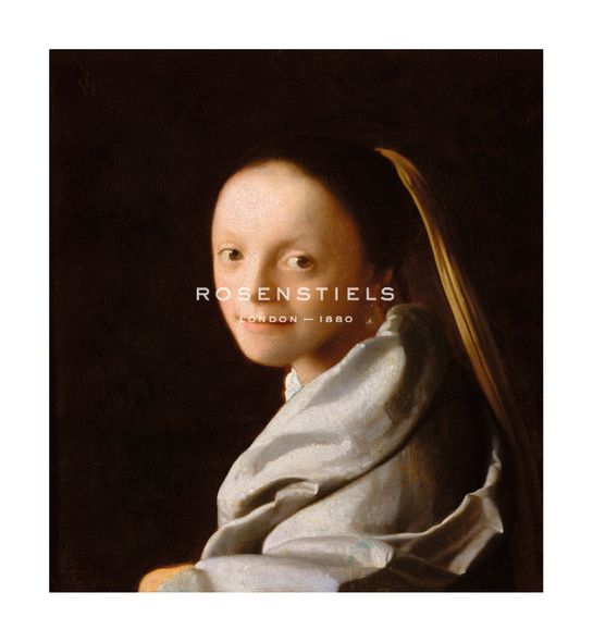Jan Vermeer Hand Numbered Limited Edition Print on Paper :"Portrait of a Young Woman"