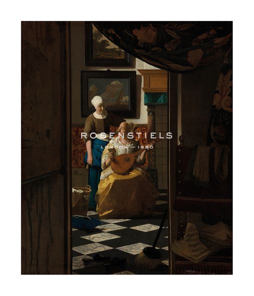 Jan Vermeer Hand Numbered Limited Edition Print on Paper :"The Love Letter"