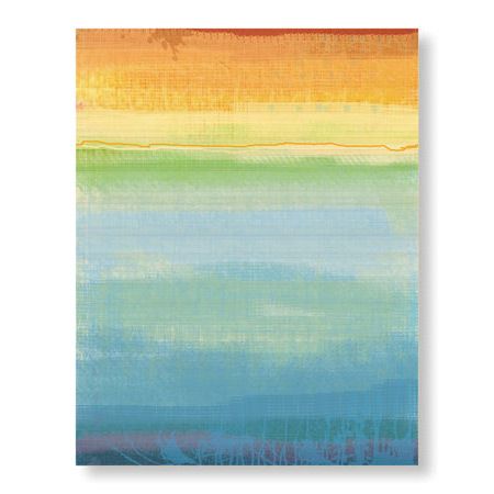 Jan Weiss Limited Edition Ready to Hang Giclee on Sustainable Bamboo: "Earthly Origin IV"