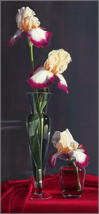 Jane Jones Artist Hand Signed Oversize Canvas Giclee:"Suncatchers"