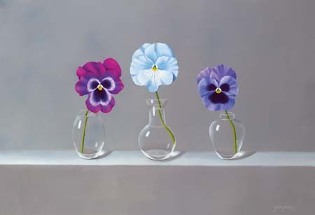 Jane Jones Hand Signed and Numbered Limited Edition Print: "Sassy Faces"