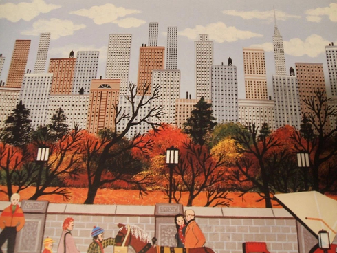 Jane Wooster Scott Limited Edition Print: "Colors of Manhattan" Jane Wooster Scott Limited Edition Print: "Colors of Manhattan"