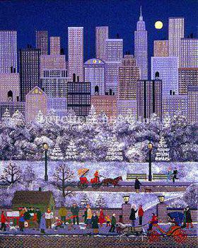 Jane Wooster Scott Limited Edition Print:"New York, New York"