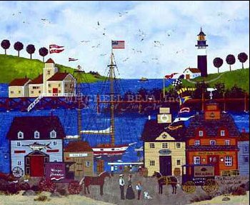 Jane Wooster Scott Limited Edition Print:"The Maine Attraction "