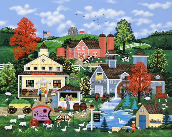 Jane Wooster Scott Limited Edition Serigraph on Paper: "Sweet Corn and Summer Dreams"