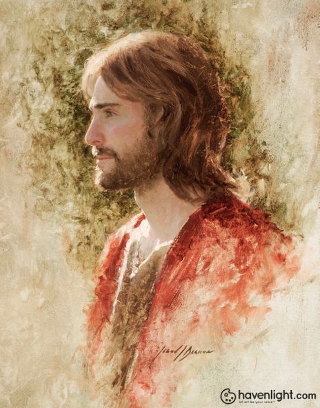 Jared Barnes Fine Art Canvas Giclee: "Prince of Peace"