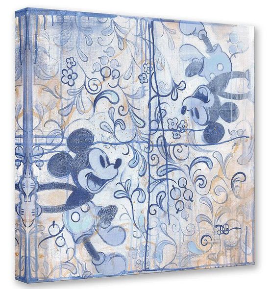 Dom Corona  Artist Signed and Numbered Gallery Wrap Canvas Giclee:"CeraMic Mouse"