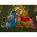 Jared Franco Artist Signed Hand Embellished Limited Ed Canvas Giclee:"Pooh and His Pals"