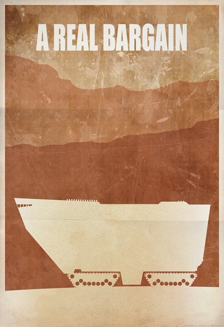 Jason Christman Limited Edition Star Wars Giclee on Paper:"A Real Bargain"