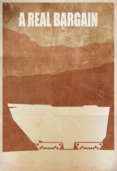 Jason Christman Limited Edition Star Wars Giclee on Paper:"A Real Bargain"