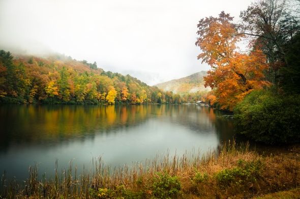 Jason Clemmons 30 x 45 Open Edition Giclee on Canvas:"Misty Reflections"