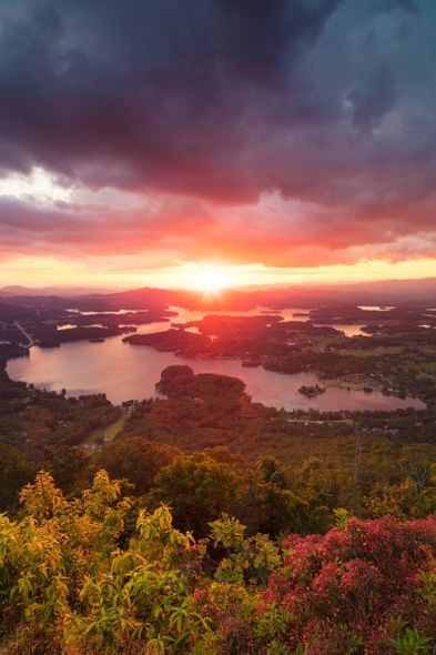 Jason Clemmons 36 x 24 Open Edition Giclee on Canvas:"Majestic Sunset"