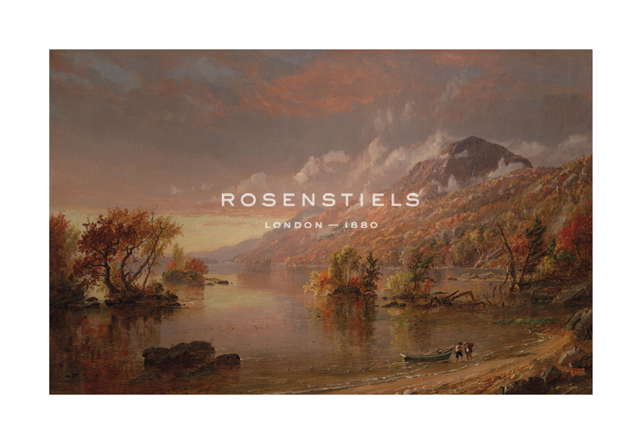 Jasper Francis Cropsey Hand Numbered Limited Edition Print on Paper :"Lake George"