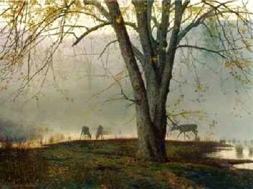 Jay Kemp Signed and Numbered Limited Edition Lithograph: "Beside Quiet Waters"