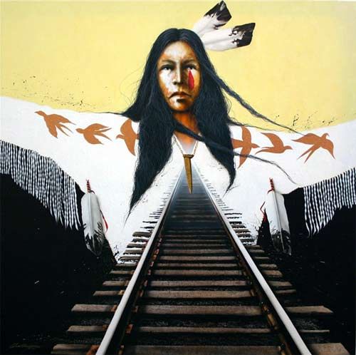 JD Challenger Artist Signed Special Edition Giclee "A Nation Is Coming"