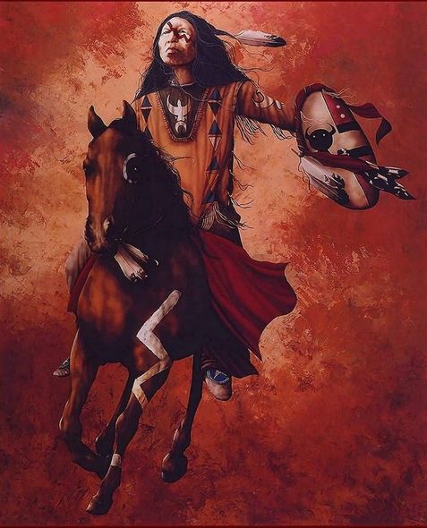 Jd Challenger Signed and Numbered Limited Edition Lithograph on Paper:"Emerging Spirits"