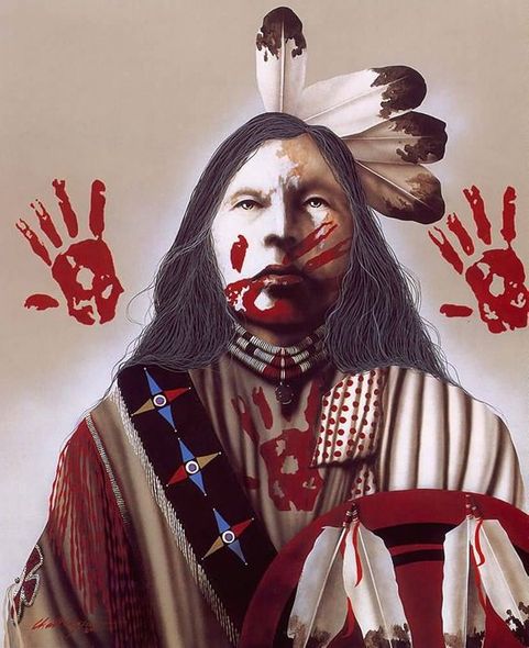 Jd Challenger Hand Signed and Numbered Limited Edition Lithograph on Paper:"Holds the Victory"