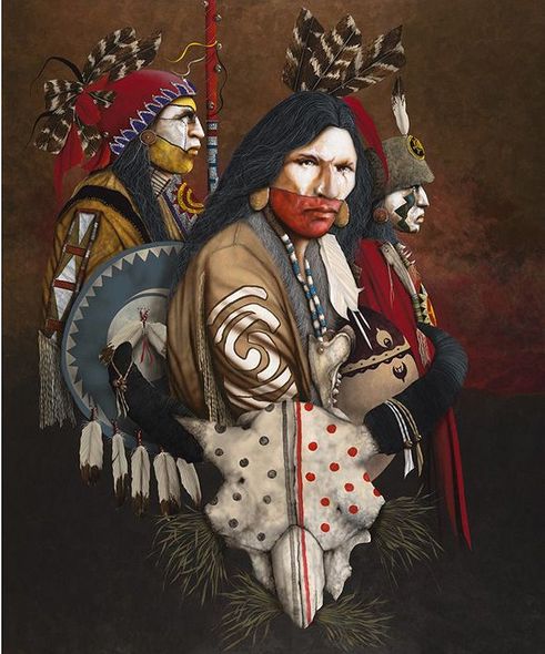 JD Challenger Handsigned & Numbered Limited Edition Giclee on Canvas:"Way of the Warrior"