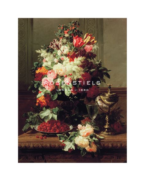 Jean Baptiste Robie Hand Numbered Limited Edition Print on Paper :"Summer Buffet II"