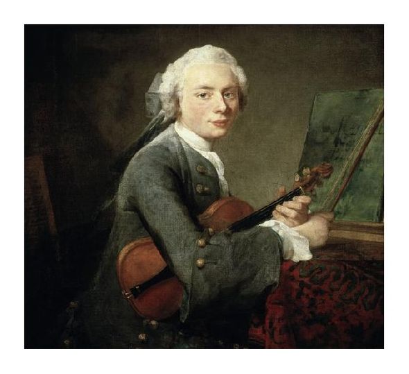 Jean Baptiste Simeon Chardin Fine Art Open Edition Gicl&eacute;e:"Young Man with a Violin"