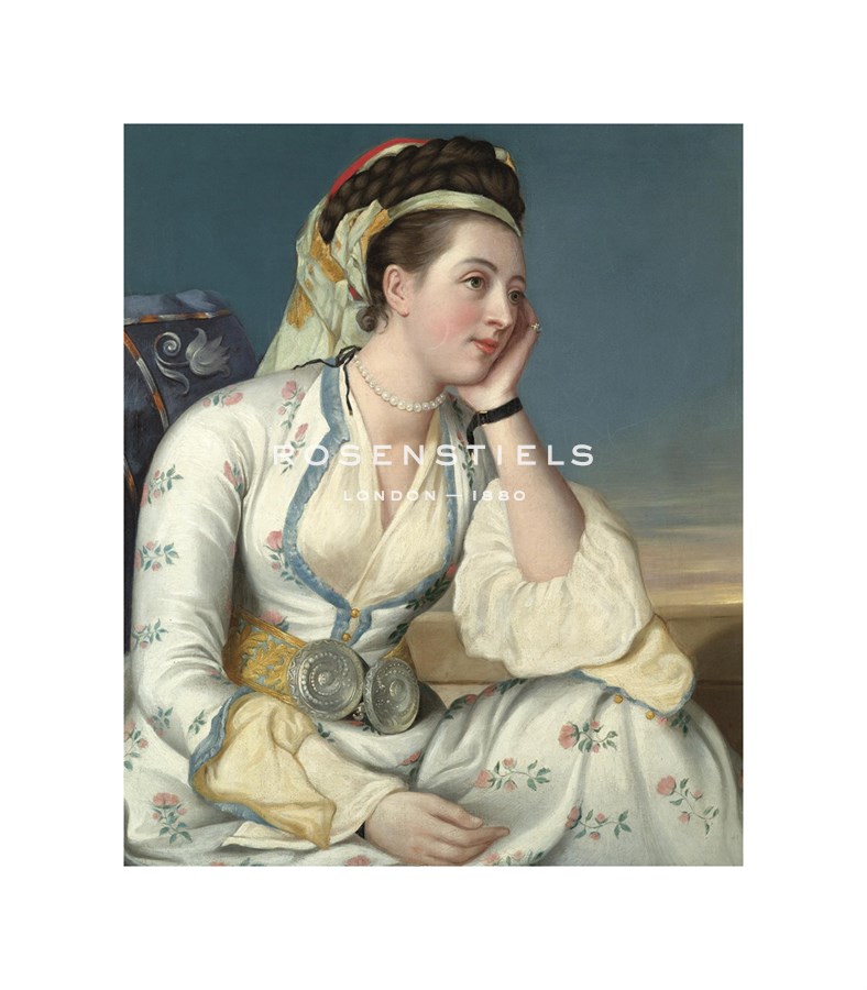 Jean Etienne Liotard Hand Numbered Limited Edition Print on Paper :"The Countess of Coventry, 1749"
