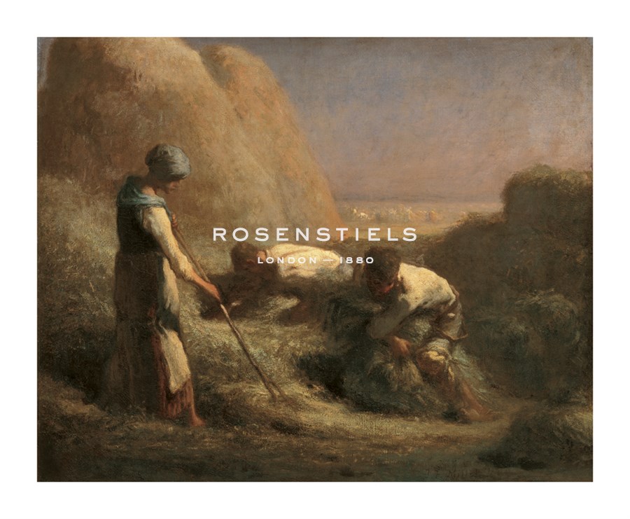 Jean-Francois Millet Hand Numbered Limited Edition Print on Paper :"The Hay Trussers"