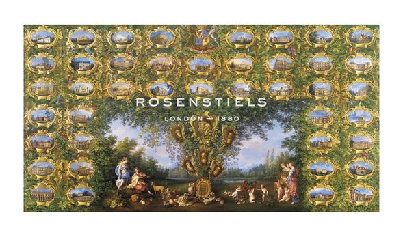 Jean-Marc Winckler Hand Numbered Limited Edition Print on Paper :"Rothschild Houses"