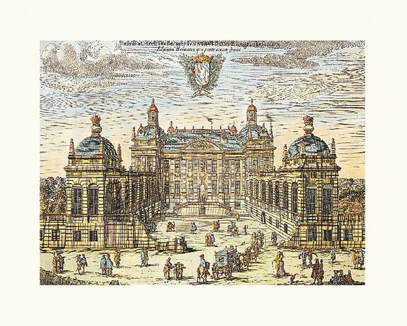 Jean Marot Hand Numbered Limited Edition Print on Paper :"Palatium Holmense"