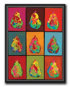 Jeff Boutin Open Edition Canvas: "Nine Pears"