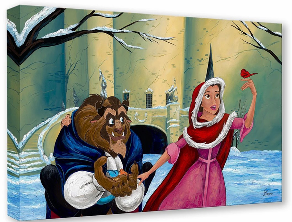 Jennifer Lanna Disney Limited Edition Gallery Wrap Canvas Giclee:"Enchanted Afternoon"